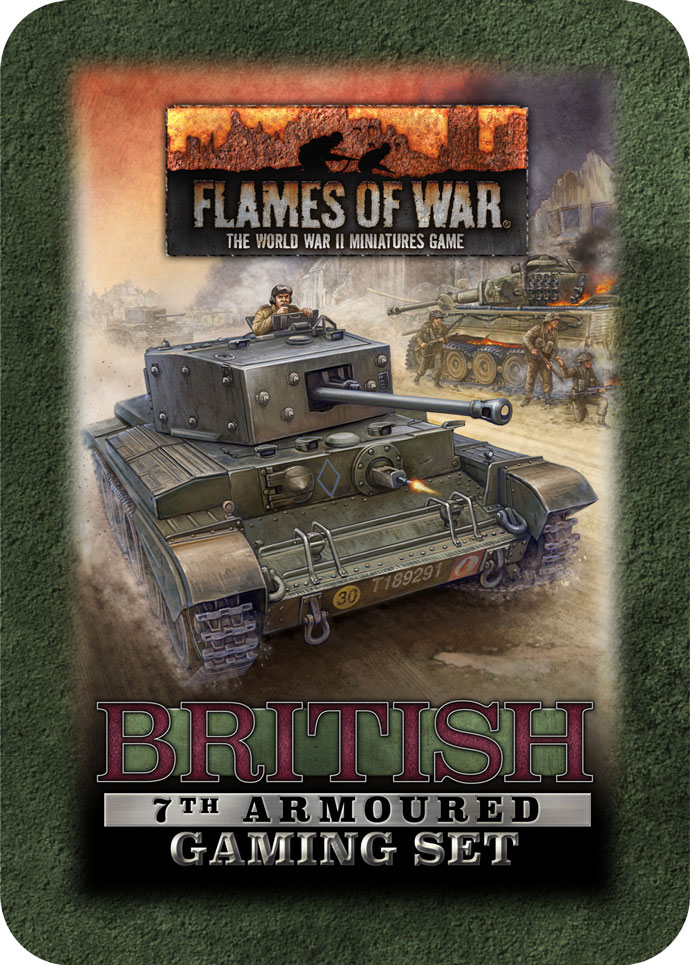 British 7th Armoured Gaming Set - TD049