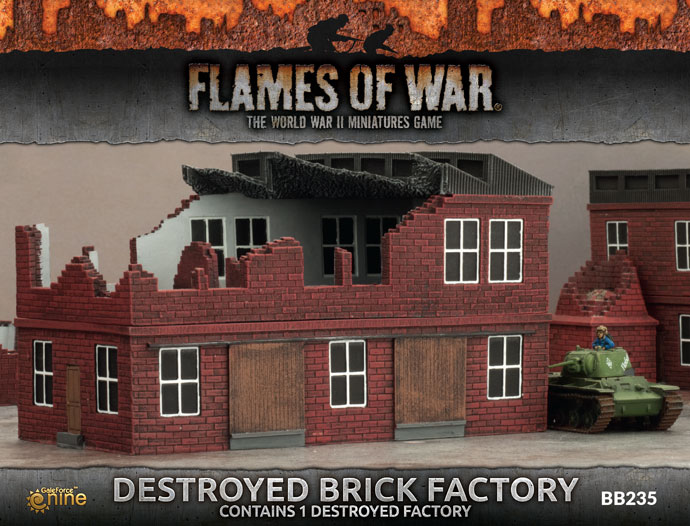 Destroyed Brick Factory - BB235