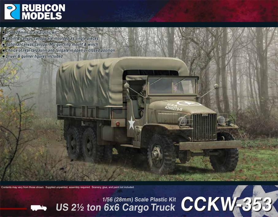 US CCKW 353 2½ ton 6x6 Truck (GMC) - 280037