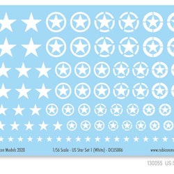 US Star Set 1 (White US Star) DCUS006 / 130055