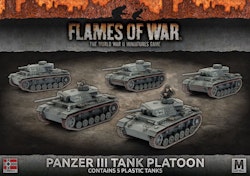 Panzer III Platoon (Plastic) - GBX105