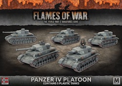 Panzer IV Platoon (Plastic) - GBX106