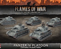 Panzer IV Platoon (Plastic) - GBX106