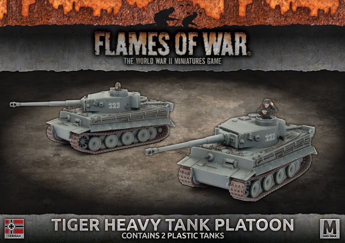 Tiger Heavy Tank Platoon (Plastic) - GBX107