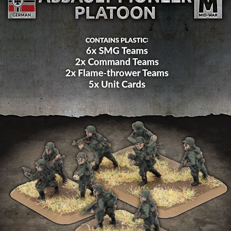Assault Pioneer Platoon (Plastic) - GE758