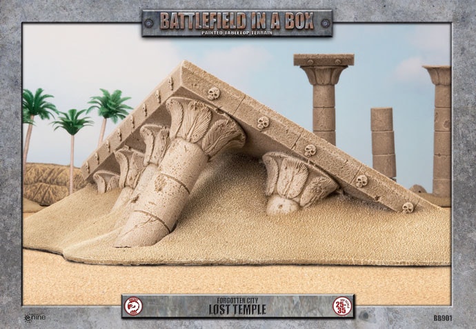 Battlefield in a Box: Forgotten City Lost Temple - BB901