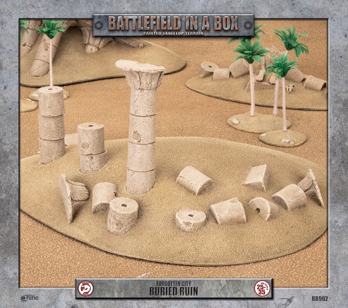 Battlefield in a Box: Forgotten City Buried Ruin - BB902
