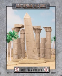 Battlefield in a Box Forgotten City Obelisk and Pillars - BB907