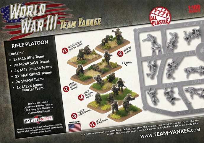 Rifle Platoon (Plastic, 2024) - TUBX28