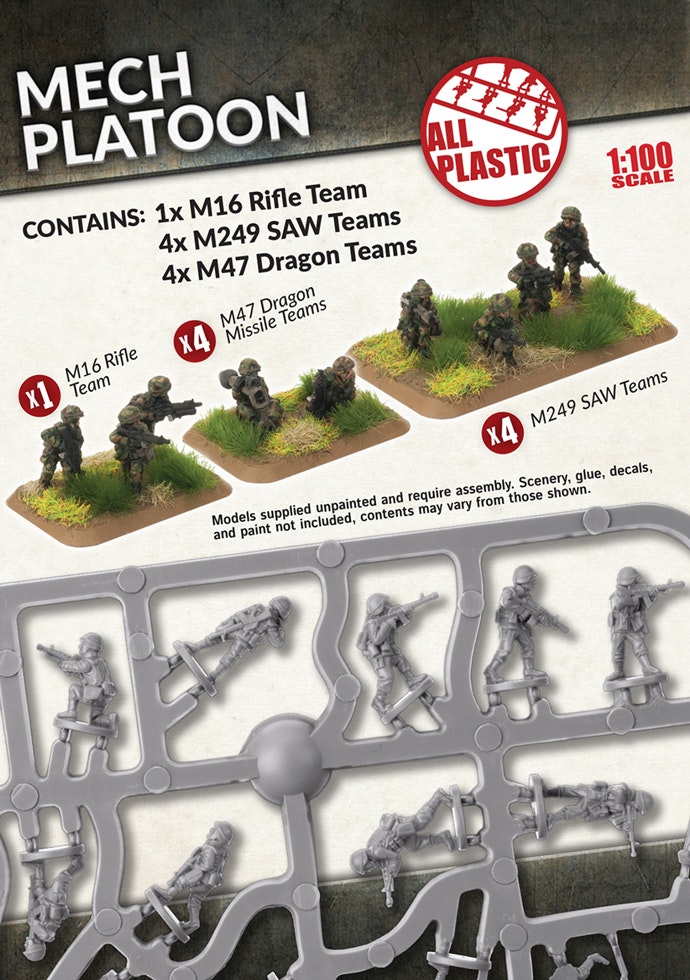 Mech Platoon (Plastic) - TUBX29