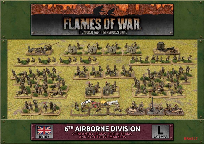 British 6th Airborne Division - BRAB17