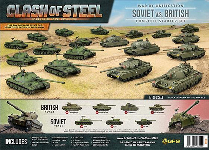 Clash of Steel - War of Unification - Soviet vs British - CS04