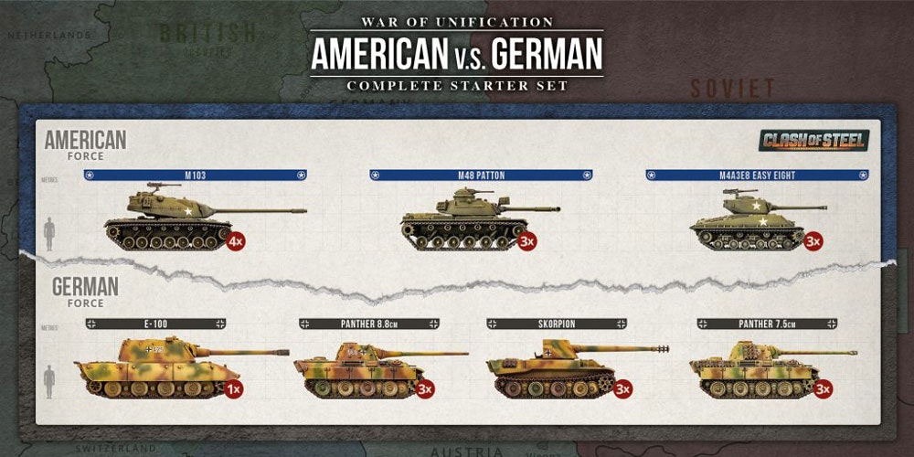 Clash of Steel - War of Unification - American vs German - CS03