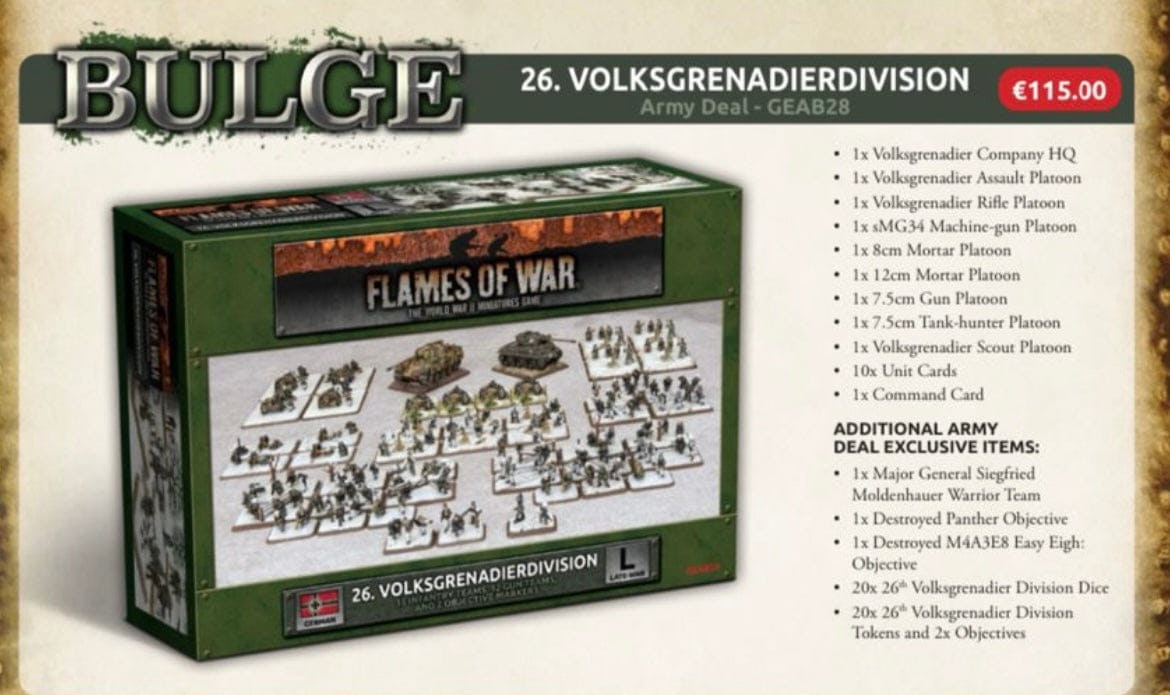 Volksgrenadier (Winter) Army Deal - GEAB28