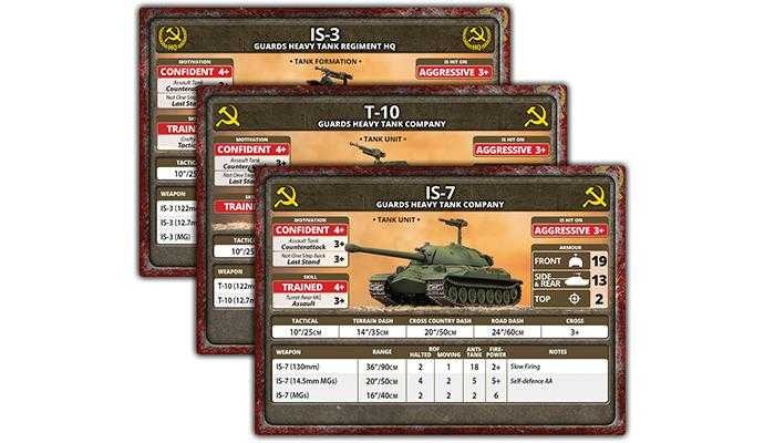 Late War Leviathans: Soviet Unit Cards - FW276SU