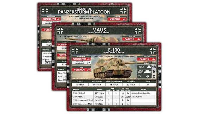 Late War Leviathans: German Unit Cards - FW276GU