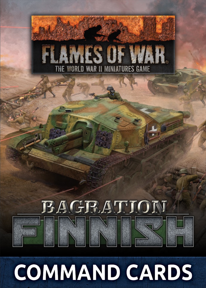 Bagration: Finnish Command Cards  - FW269FC