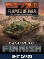 Bagration: Finnish Unit Cards - FW269FU