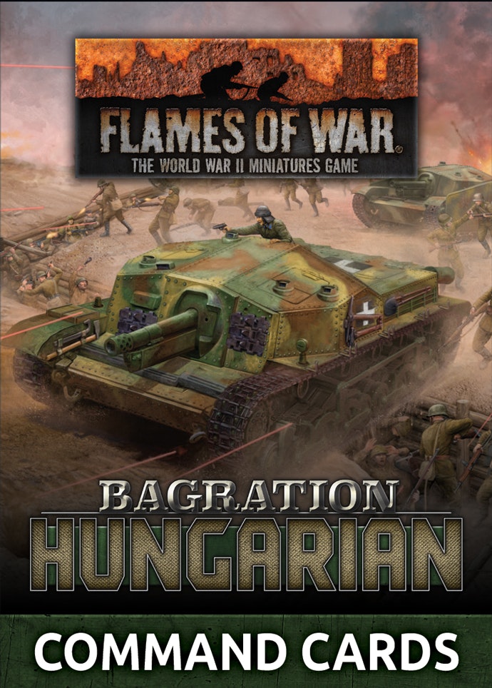 Bagration: Hungarian Command Cards - FW269HC