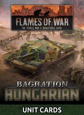 Bagration: Hungarian Unit Cards - FW269HU