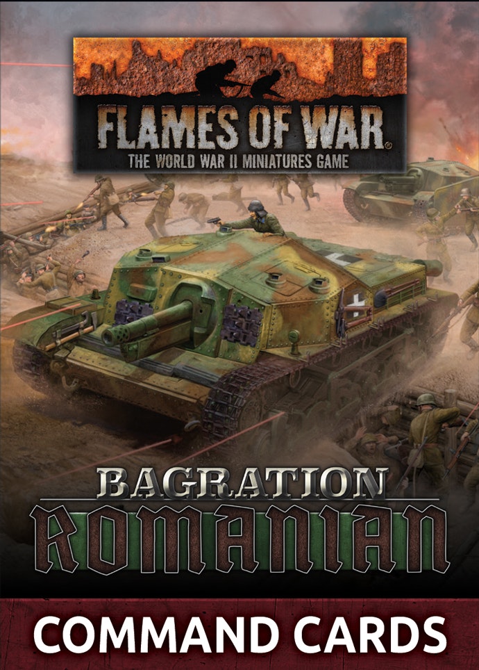Bagration: Romanian Command Cards - FW269RC