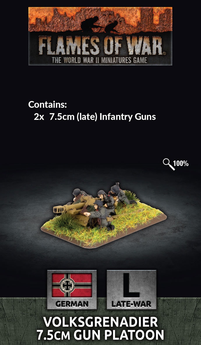 Volksgrenadier 7.5cm Gun Platoon - GE516
