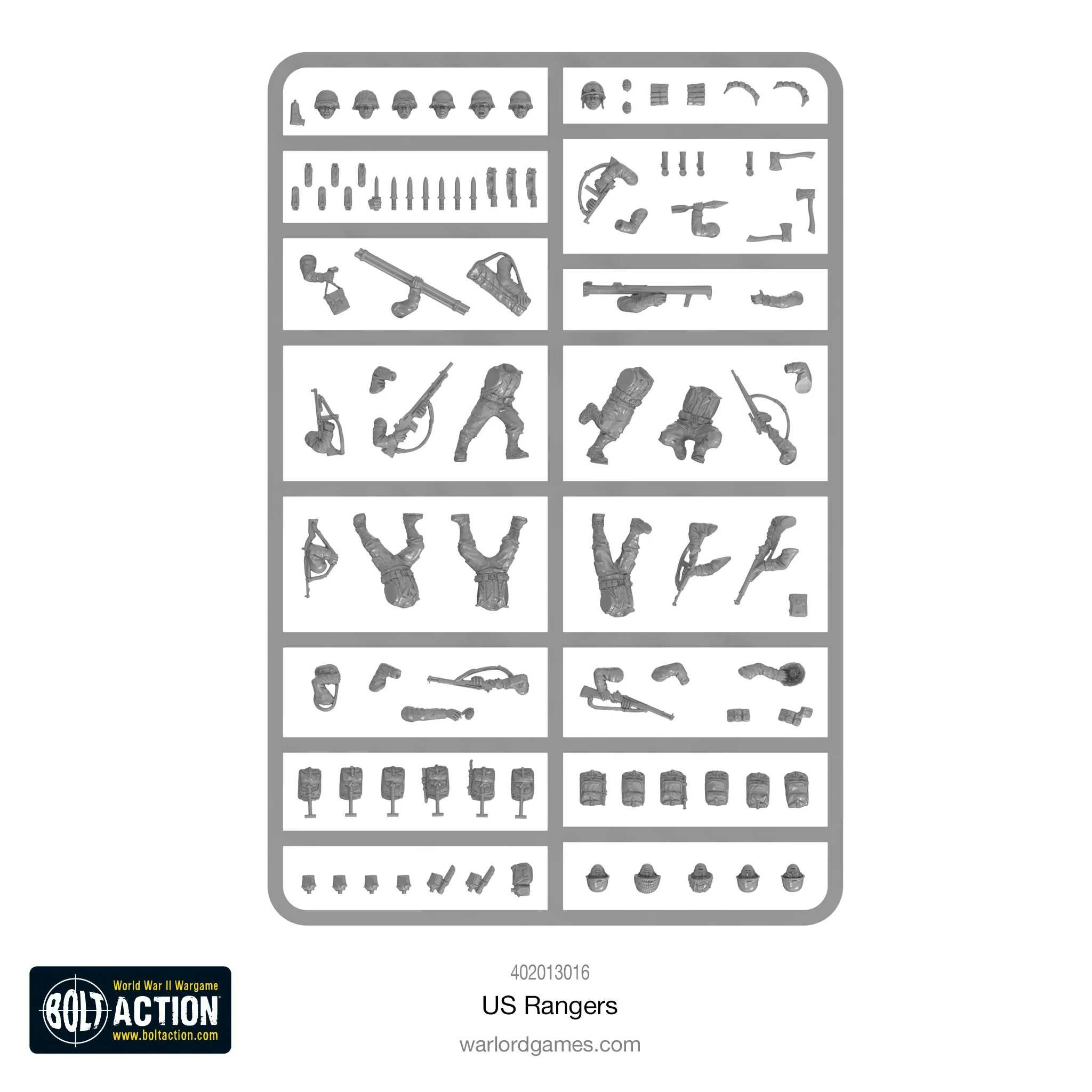 US Rangers (plastic) - 402013016