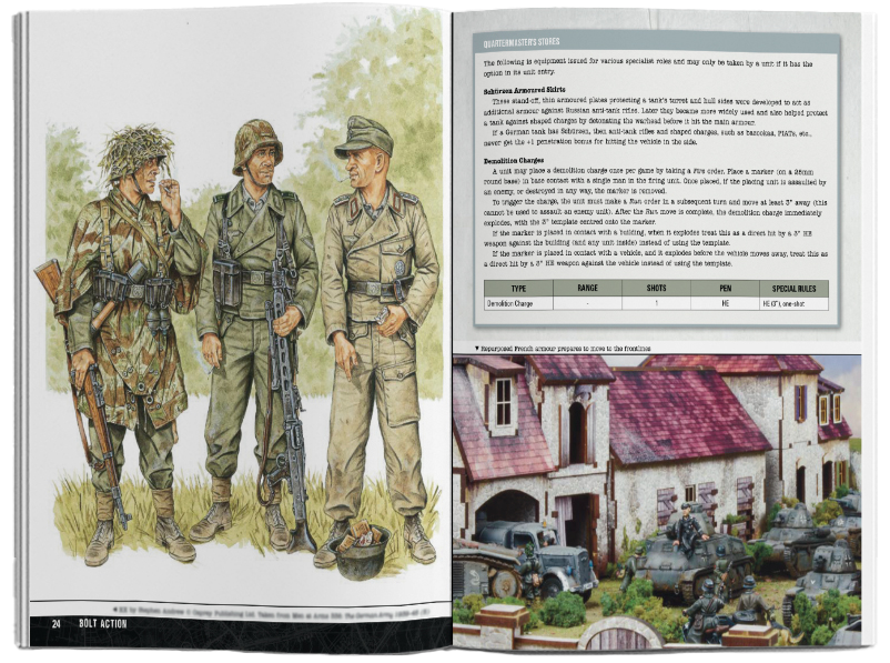 Armies of Germany: Third Edition with Josef "Sepp" Allerberger Special Figure - 401012002