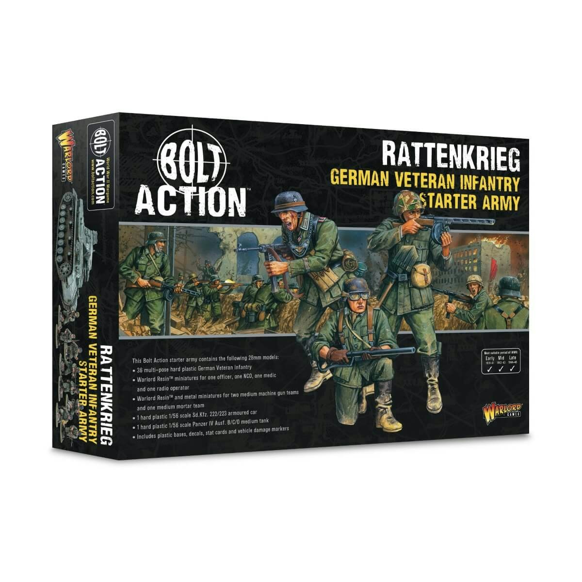 Rattenkrieg: German Veterans Infantry Starter Army - 402612103