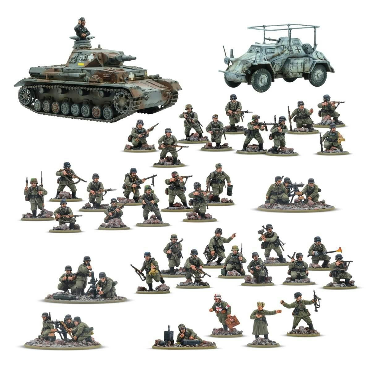 Rattenkrieg: German Veterans Infantry Starter Army - 402612103