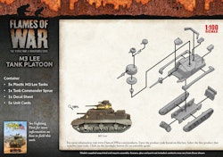 M3 Lee Tank Platoon (Plastic x5) - UBX50