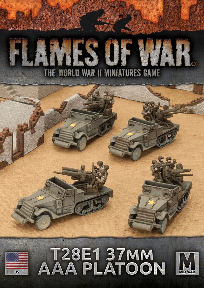 American T28E1 37mm AAA Platoon - UBX61