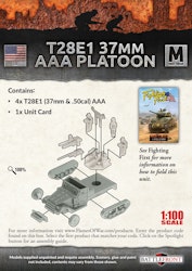 American T28E1 37mm AAA Platoon - UBX61
