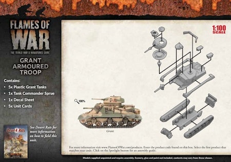 Grant Armoured Troop - BBX37