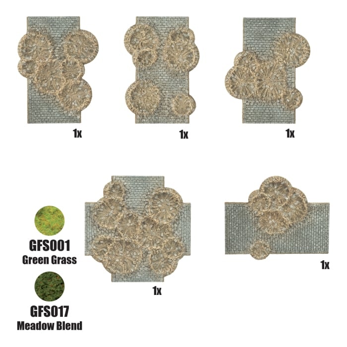 Cratered Cobblestone Roads - BB142