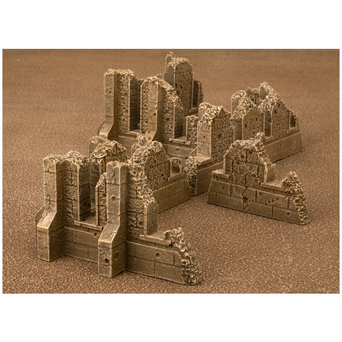 Sandstone Ruined Walls - BB614
