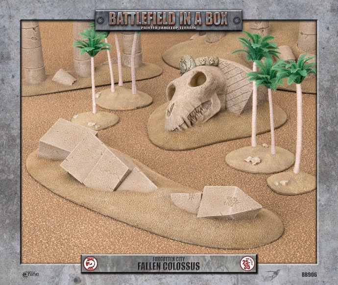 Battlefield in a Box Forgotten City Fallen Colossus - BB906