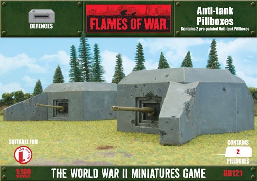 Anti-tank Pillboxes (x2) BB121