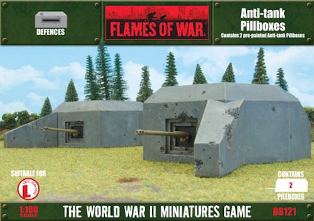 Anti-tank Pillboxes (x2) BB121