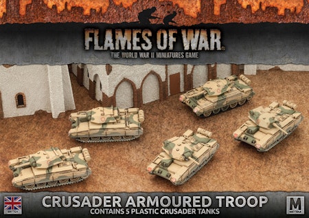 Crusader Armoured Troop (x5) - BBX39