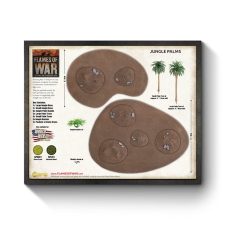Features: Jungle Palms (x2) - BB256