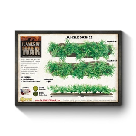 Features: Jungle Bushes (x4) - BB187