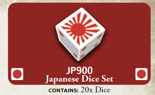 Japanese MW Dice (x20) - JP900