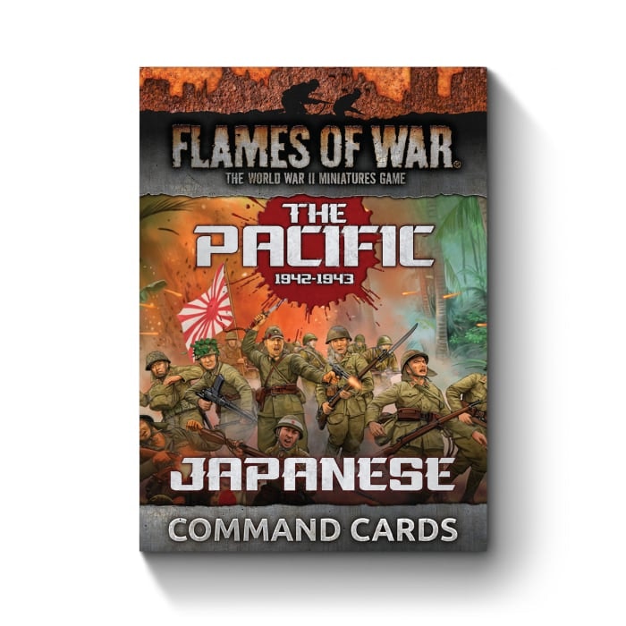 The Pacific: Japanese Command Cards (x30 Cards) - Limited Edition - FW258JC