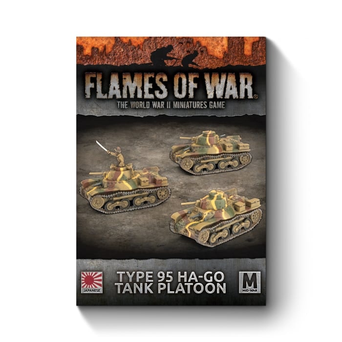 Type 95 Ha-Go Light Tank Platoon (x3) - JBX12