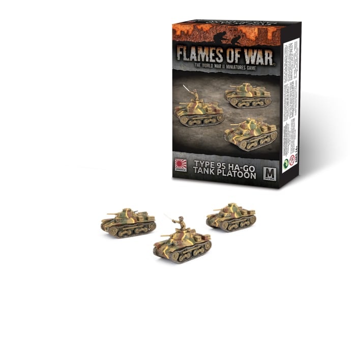 Type 95 Ha-Go Light Tank Platoon (x3) - JBX12