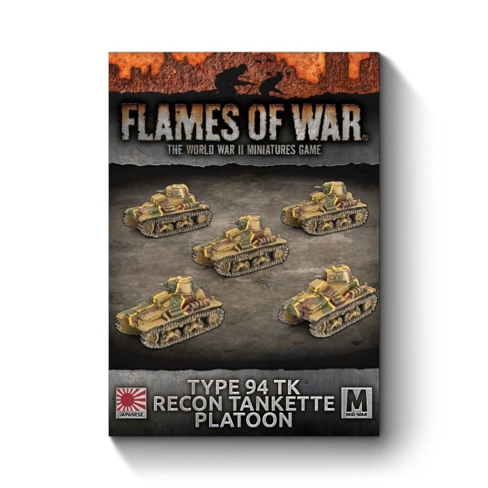 Type 94 TK Recon Tankette Platoon (x5) - JBX14
