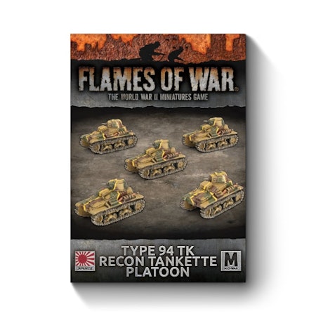 Type 94 TK Recon Tankette Platoon (x5) - JBX14