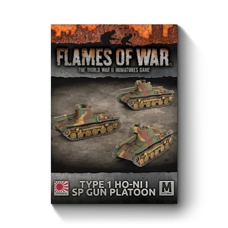Type 1 Ho-Ni 1 SPG Platoon (x3) - JBX16