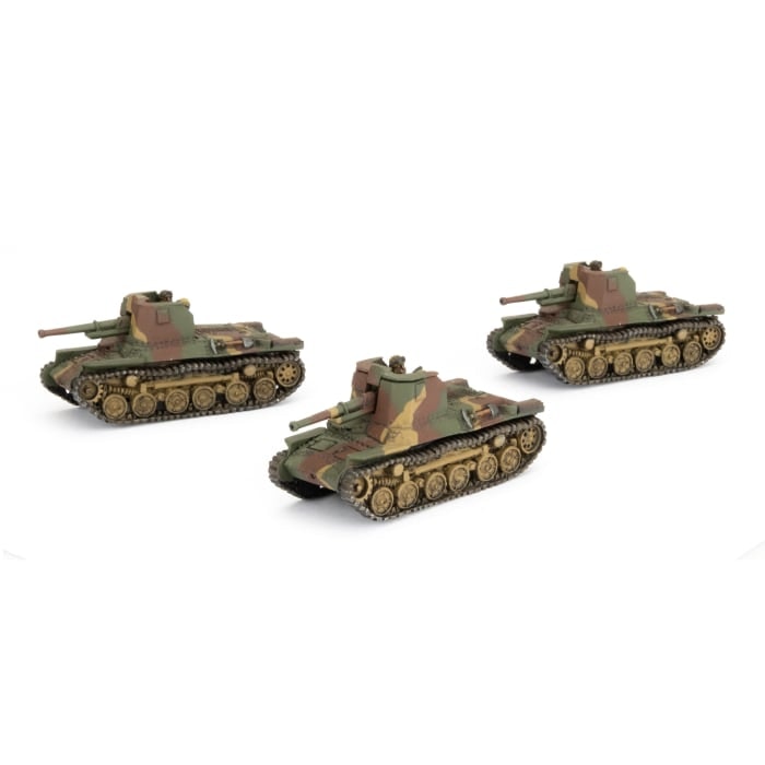Type 1 Ho-Ni 1 SPG Platoon (x3) - JBX16
